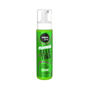 Mousse Capilar Salon Line Condicionador + Gelatina Super Definição 240ml