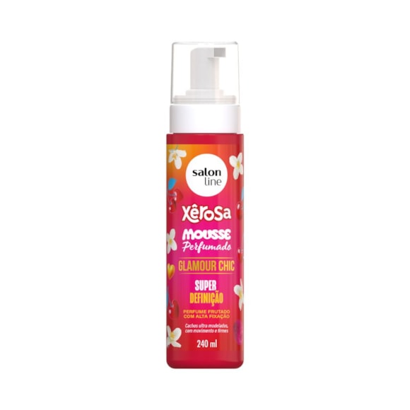 Mousse Capilar Salon Line Xerosa Glamour Chic 240ml