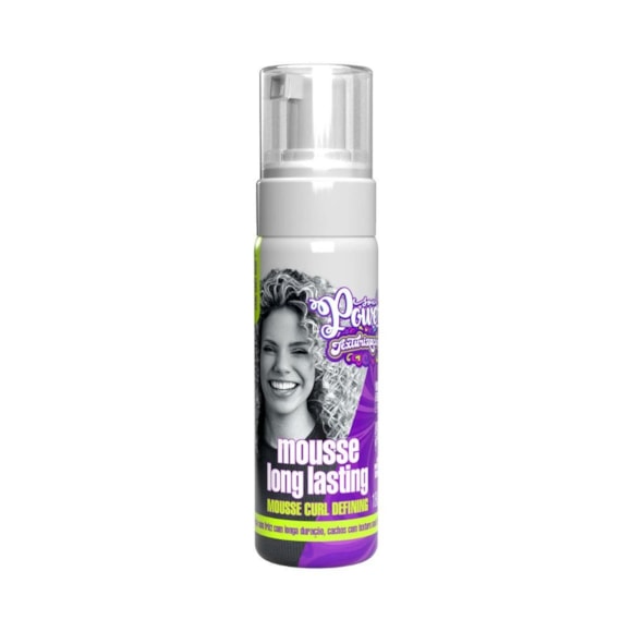 Mousse Capilar Soul Power Long Lasting Texturizações Curl 180ml