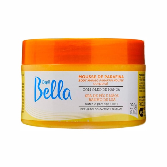 Mousse De Parafina Corp Depil Bella Manga 250G