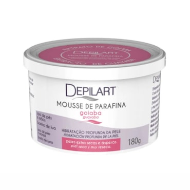 Mousse De Parafina Depilart Goiaba 180G