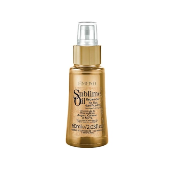 Óleo Capilar Amend Sublime Reparador de Pontas 60ml