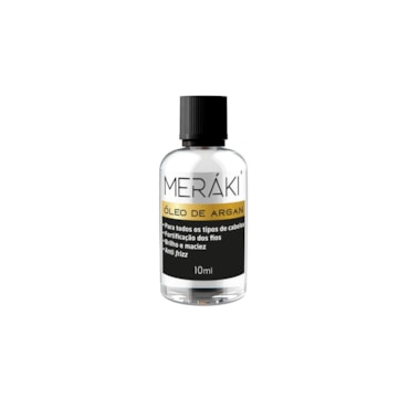 Óleo Capilar Meráki Argan 10ml
