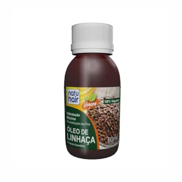 Óleo Capilar Natuhair Linhaça 60ml