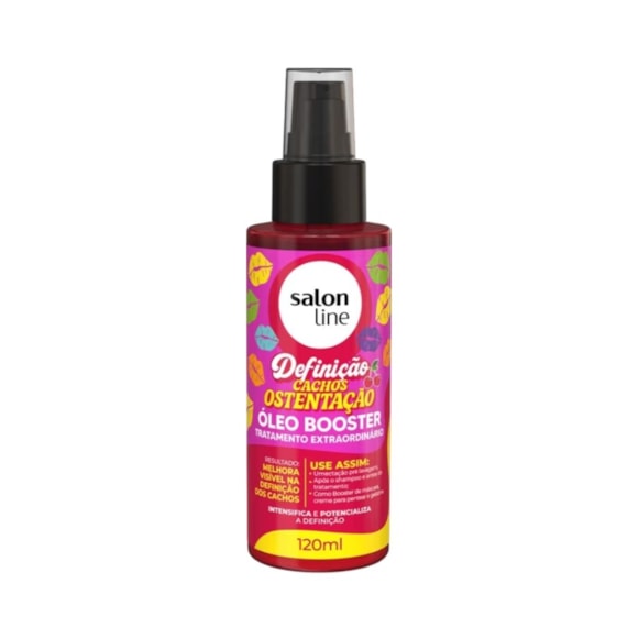 Óleo Capilar Salon Line Booster Definição Cachos Ostentação 120ml