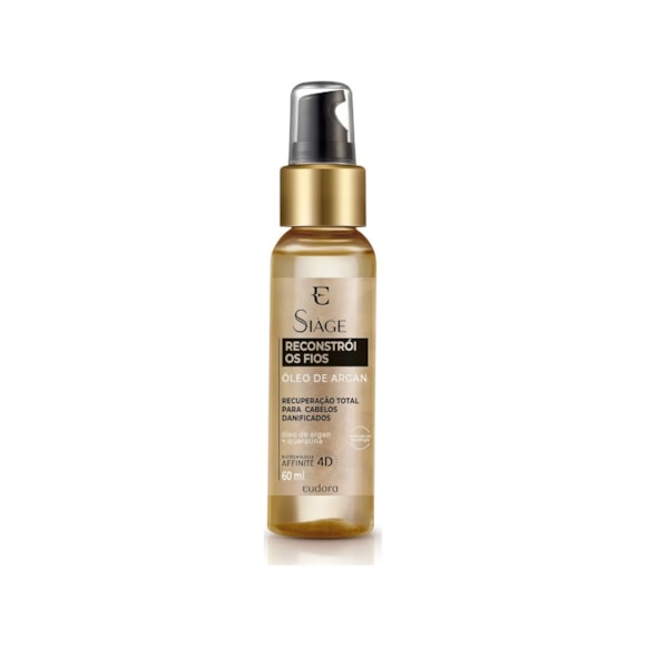 Óleo Capilar Siàge Reconstrói Os Fios De Argan 60ml