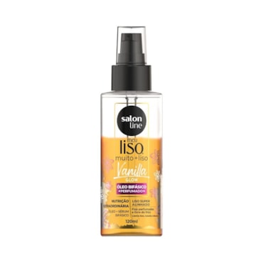 Óleo Condicionador Salon Line Meu Liso Vanilla Glow Muito Liso 120ml