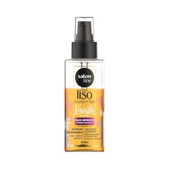 Óleo Condicionador Salon Line Meu Liso Vanilla Glow Muito Liso 120ml