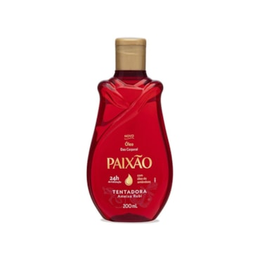 Óleo Corporal de Amêndoas Paixão Tentadora ação desodorante 200ml
