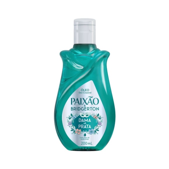 Óleo Corporal Paixão Bridgerton Dama de Prata 200ml