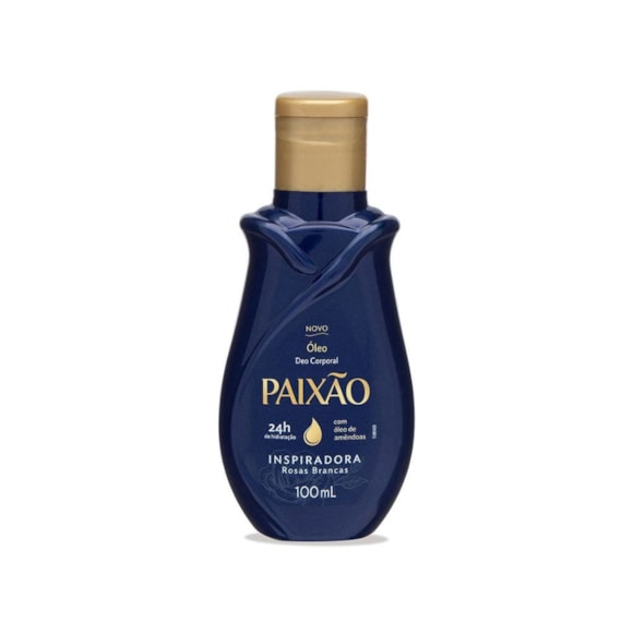 Óleo Corporal Paixão Inspiradora Rosas Brancas com ação desodorante 100ml