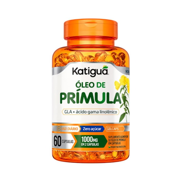 Óleo de Prímula Katiguá 60 Cápsulas
