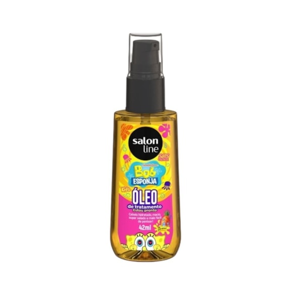 Óleo de Tratamento Salon Line Bob Esponja SOS Cachos 42ml