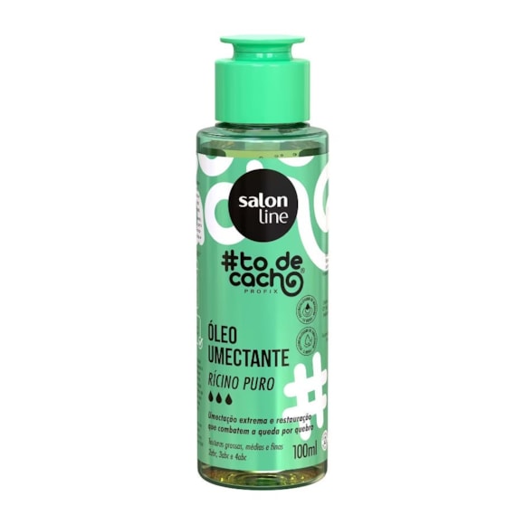 Óleo De Umectacao Salon Line #Todecacho Rícino Puro