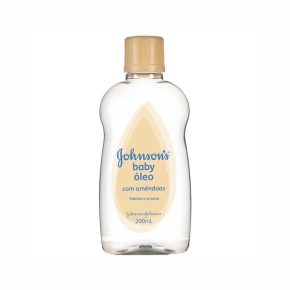 Óleo Infantil Johnson’s Baby com Amêndoas 200ml