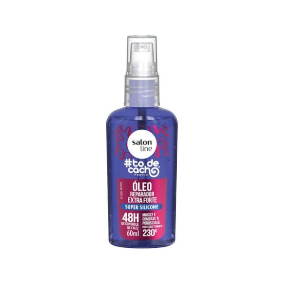Óleo Reparador Salon Line #TDC Super Silicone Extra Forte 60ml