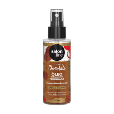 Óleo Salon Line Perfumado para Cabelo e Corpo Multy Chocolate 120ml