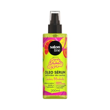 Óleo Sérum Salon Line Cachos Dos Sonhos Multy Pink Lemonade 200ml