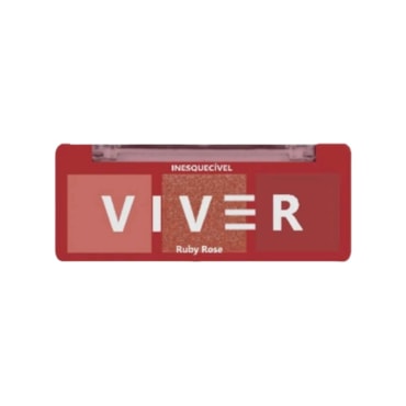 Paleta de Sombras Ruby Rose Viver Inesquecível