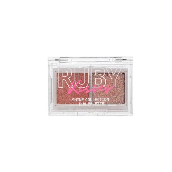 Paleta Ruby Kisses Duo Shine Collection Rose Gold