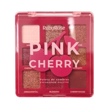 Paleta Sombra Ruby Rose 9 Cores HB-E2202