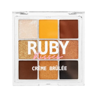 Paleta Sombras Ruby Kiss Sweets Collection Crème Brûlée