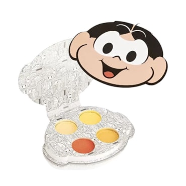 Paleta Sombras Turma da Mônica Magali 4 Cores 4g 