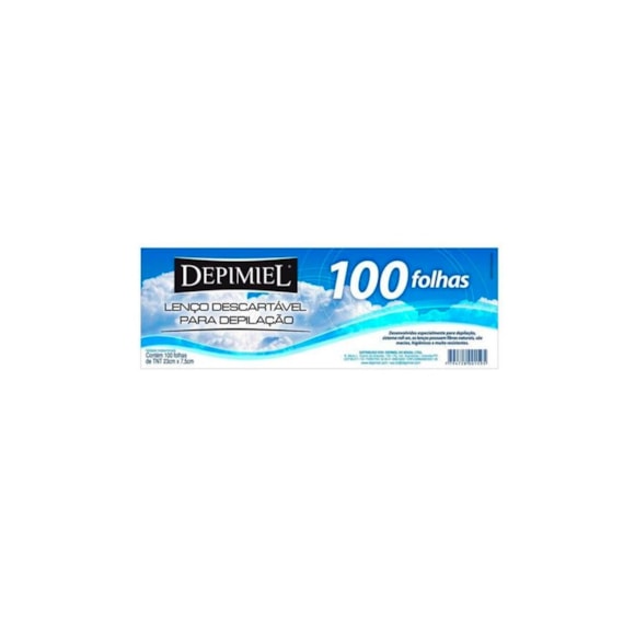 Papel Depilatório Depimiel 100Fls