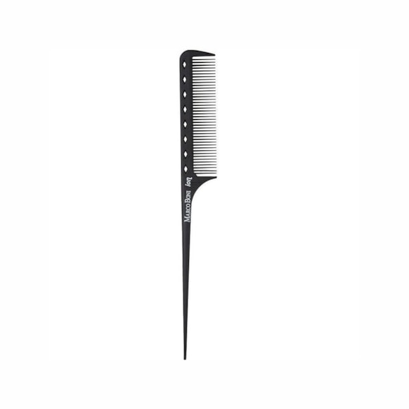Pente De Cabelo Marco Boni Profissional Ionizado Com Cabo Pontiagudo Dentes Finos
