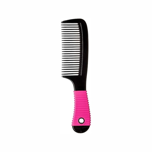 Pente De Cabelo Ricca Cabo Com Suporte De Borracha