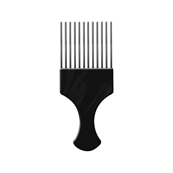 Pente De Cabelo Santa Clara Afro Garfo Fino