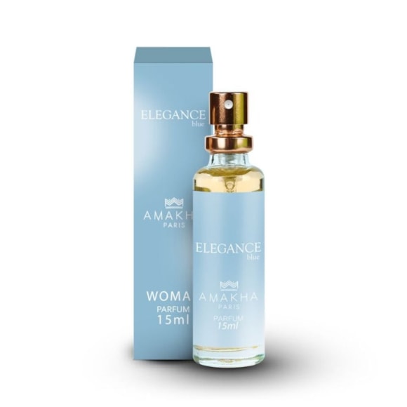 Perfume Amakha Feminio Elegance Blue 15ml