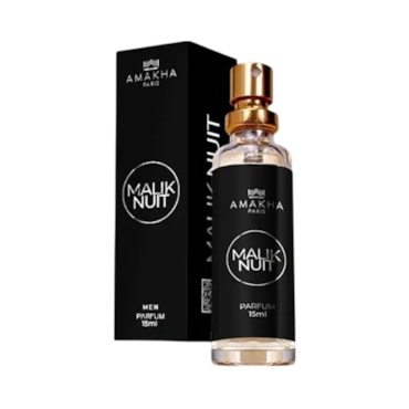 Perfume Amakha Masculino Malik Nuit 15ml