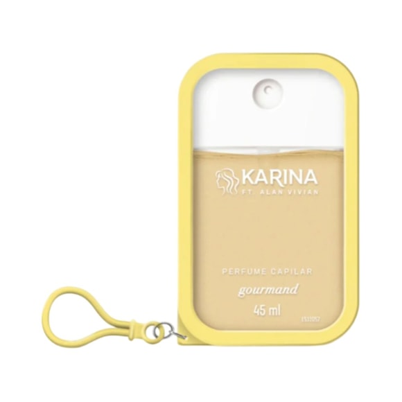Perfume Capilar Karina Amarelo 45ml