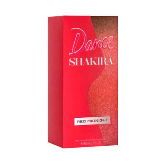 Perfume Shakira Dance Red Midnight 80ml