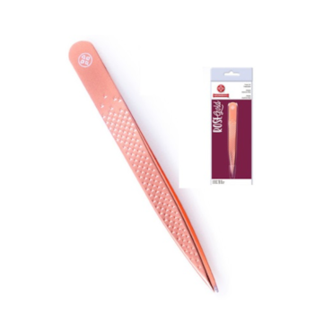 Pinça Mundial Rose Gold Ponta Fina