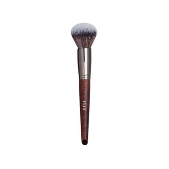 Pincel De Maquiagem Belliz Wood Blush 1778