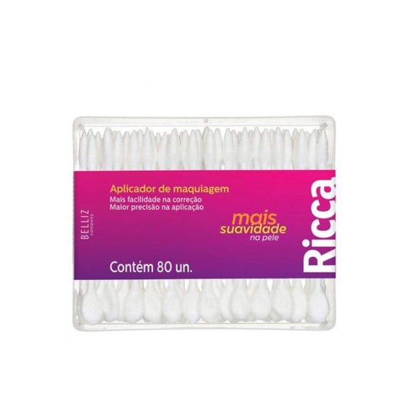 Pincel De Maquiagem Ricca com 80Un 571