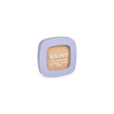 Pó Compacto Bauny Cosméticos FPS 25 Cor 050 10gr