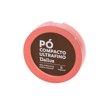 Pó Compacto Facial Dailus Vegano D11 Escuro