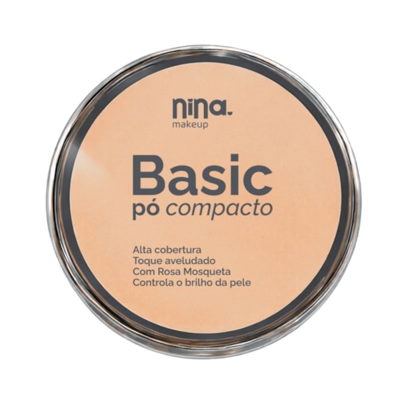 Pó Compacto Nina Basic - Cor 3 9g