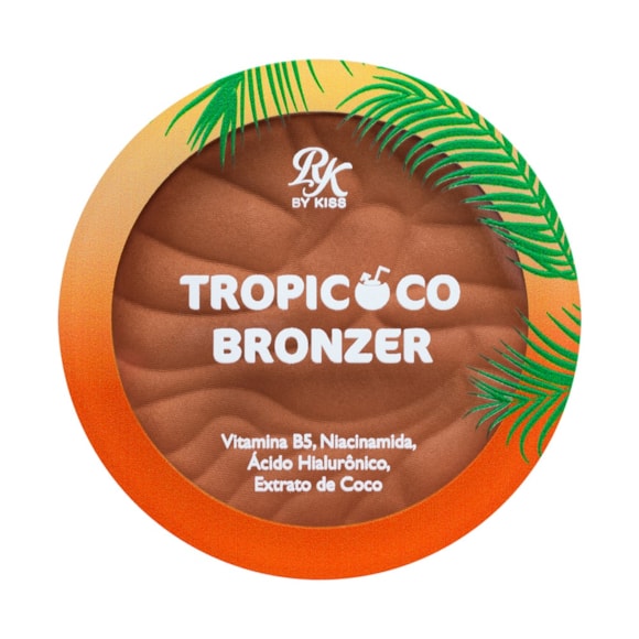 Pó Compacto Rk By Kiss Tropicoco Bronzer Banho De Sol Rbz03br