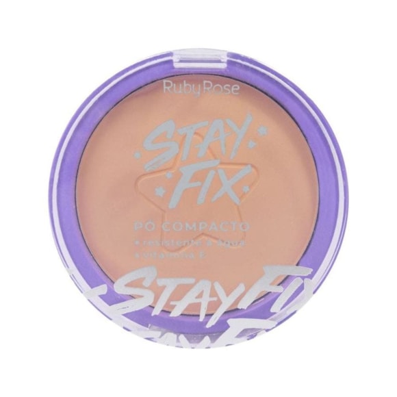 Pó Compacto Ruby Rose Stay Fix MC50 HB8572