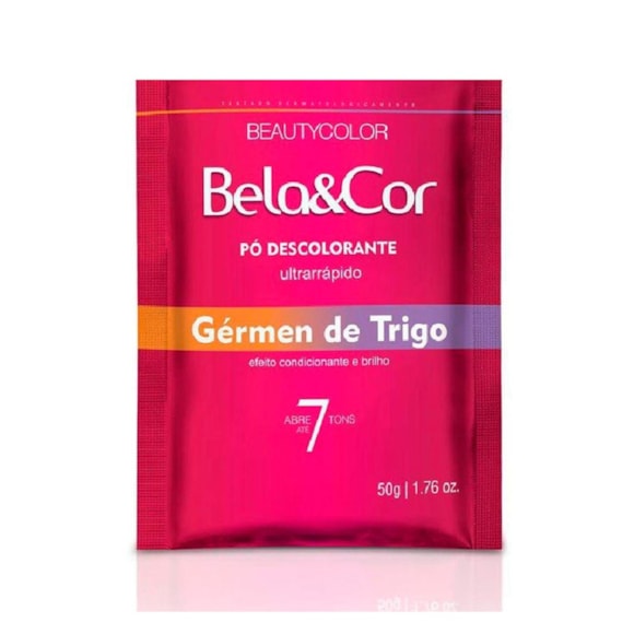Pó Descolorante Beauty Color Germen De Trigo 50g