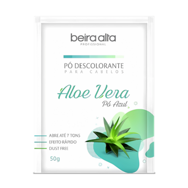 Pó Descolorante Beira Alta Aloe Vera Sachê 50g
