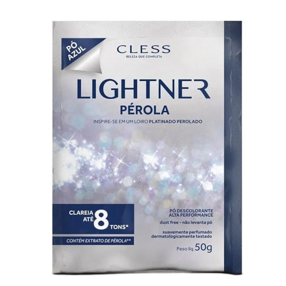Pó Descolorante Lightner Pérola 50g