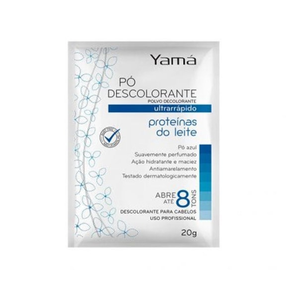 Pó Descolorante Yamá Proteínas Do Leite 20g