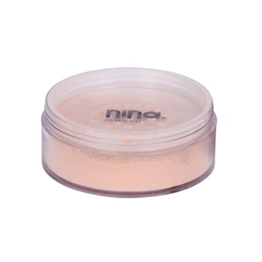 Pó Facial Nina Makeup Solto Instant Matte COR 2
