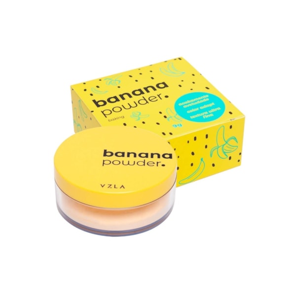 Pó Facial Vizzela Banana Powder