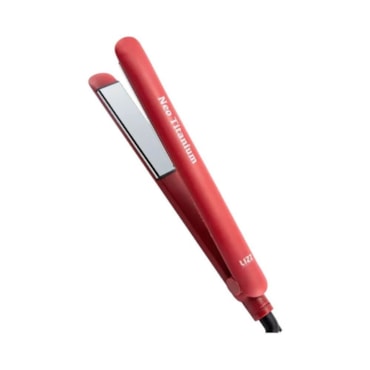 Prancha Lizz Neo Titanium Vermelho Bivolt